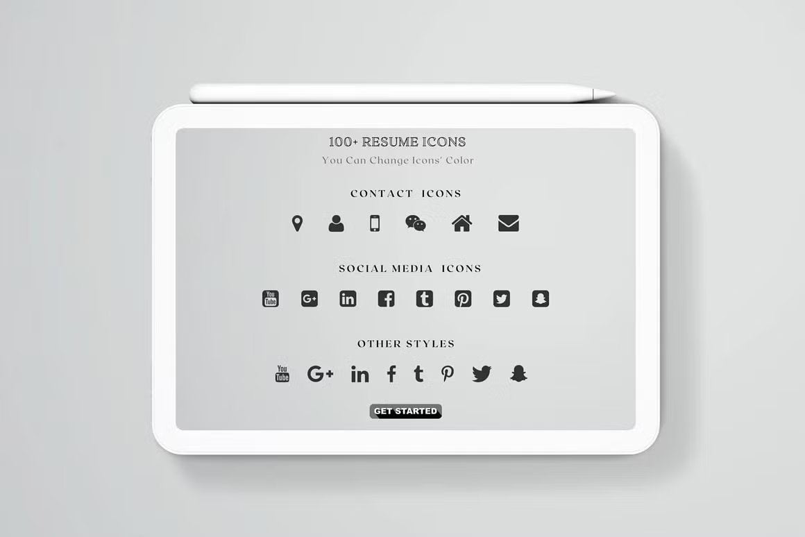 Resume Template Modern with Photo - Samantha Brown