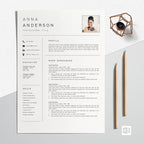 Resume Template CV Professional - Anna Anderson