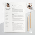 Resume Template Modern with Photo - Samantha Brown
