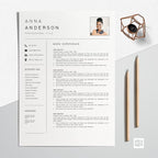 Resume Template CV Professional - Anna Anderson