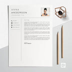 Resume Template CV Professional - Anna Anderson
