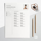 Resume Template CV Professional - Anna Anderson