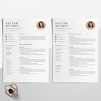 Resume Design CV Template - Skyler Hughes