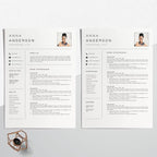 Resume Template CV Professional - Anna Anderson
