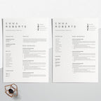 Resume CV Template - Emma Roberts