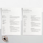 Easy Resume CV Template - Laura Barnett