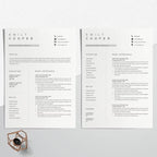 Resume Template Unique CV - Emily Cooper