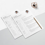 CV Resume Template - Mary Robertson