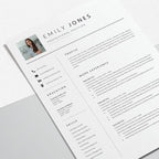 Professional CV Template Word - Emily Jones