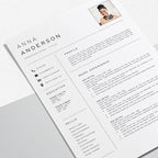 Resume Template CV Professional - Anna Anderson