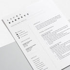 Easy Resume CV Template - Laura Barnett
