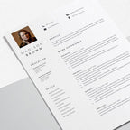 Simple Resume with Photo - Madison Brown