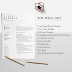 Easy Resume CV Template - Laura Barnett
