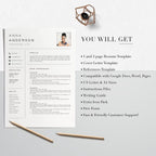 Resume Template CV Professional - Anna Anderson