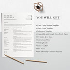 Modern Resume Template - Sandra Johnson