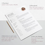Resume Design CV Template - Skyler Hughes