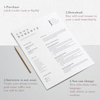 Resume CV Template - Emma Roberts