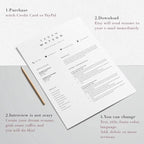 Creative Resume Design Professional - Sarah Watson