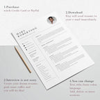 CV Resume Template - Mary Robertson